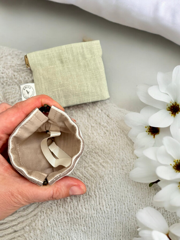 Knits Push Pouch project bag