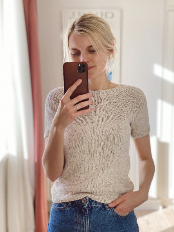 PetiteKnit - Anker's Summer Shirt knitting pattern