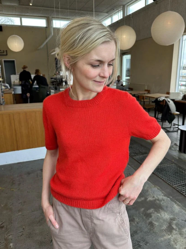 PetiteKnit Poppy tee knitting pattern