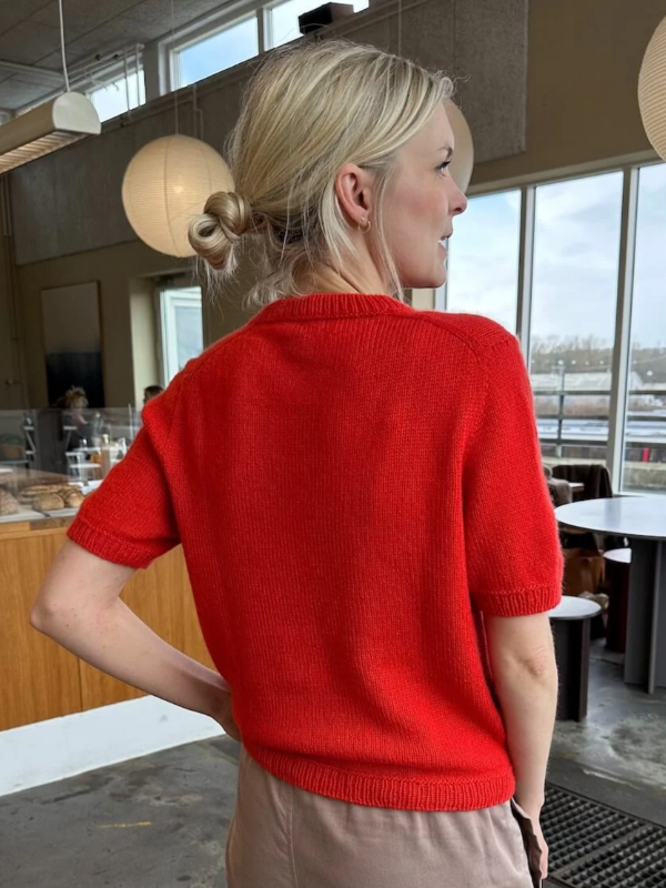 PetiteKnit Poppy tee knitting pattern