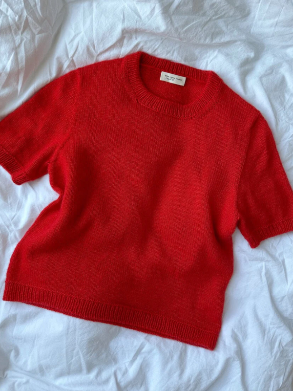 PetiteKnit Poppy tee knitting pattern