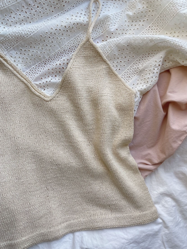 PetiteKnit -Cumulus Top knitting pattern