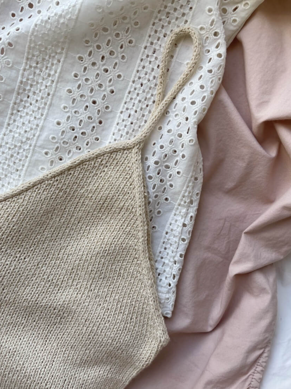 PetiteKnit -Cumulus Top knitting pattern
