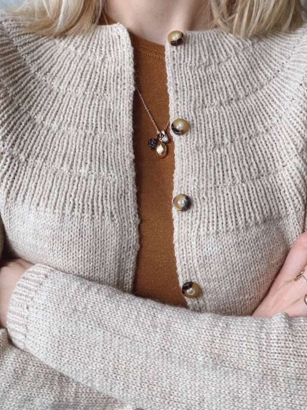 PetiteKnit - Anker's Cardigan MY SIZE knitting pattern