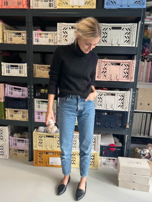 PetiteKnit -Caramel Sweater