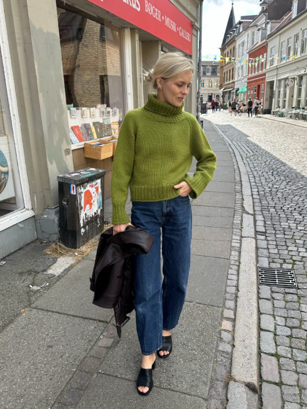 PetiteKnit Amy sweater knitting pattern