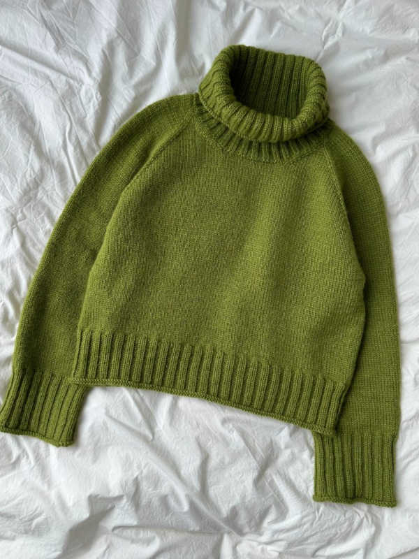 PetiteKnit Amy sweater knitting pattern