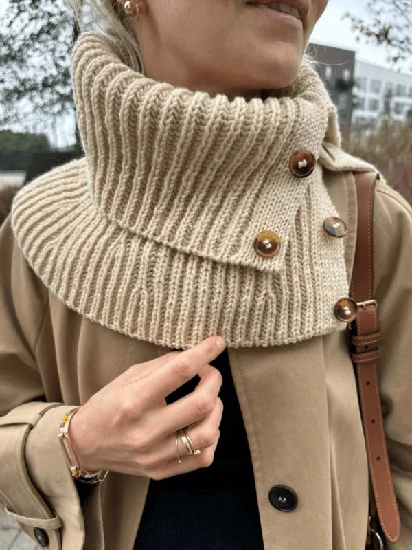 Petiteknit november neck knitting pattern