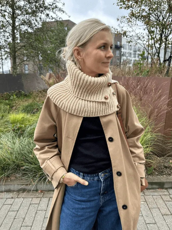 Petiteknit november neck knitting pattern