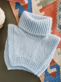 PetiteKnit Terrazzo Neck Junior knitting pattern