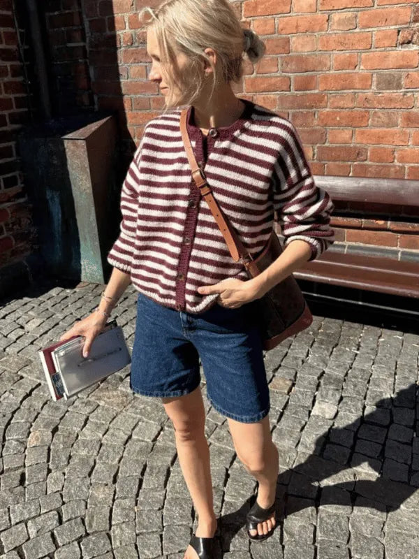 PetiteKnit Olga jacket knitting pattern