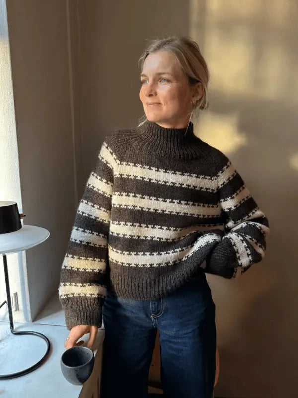 Petiteknit Key sweater knitting pattern eng