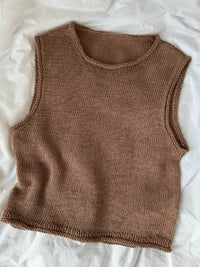 Petiteknit Cloud top knitting pattern (Finnish)