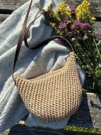 PetiteKnit Inner lining for round bottom bag 58 cm Natural