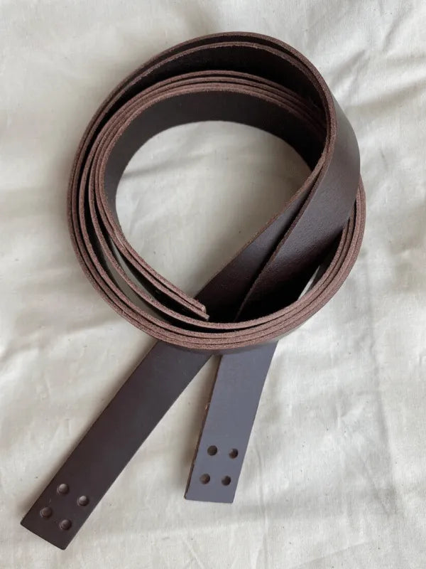 PETITEKNIT Leather straps for Florence bag, brown 