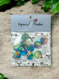 Pigeon Wishes Neverland button set 20mm