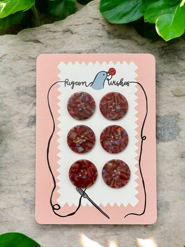 Pigeon Wishes Hocus Pocus button set 25 mm