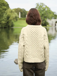 Sandnes Garn Wilbur Cable Sweater knitting pattern ENG