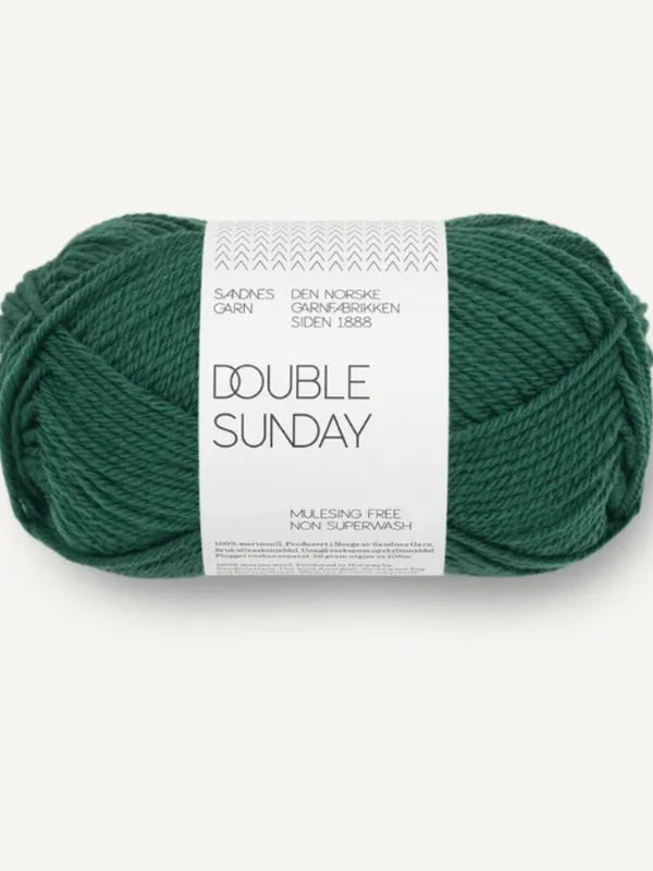 PetiteKnit Scarlet cardigan neuleohje eng + Sandnes Garn Double sunday