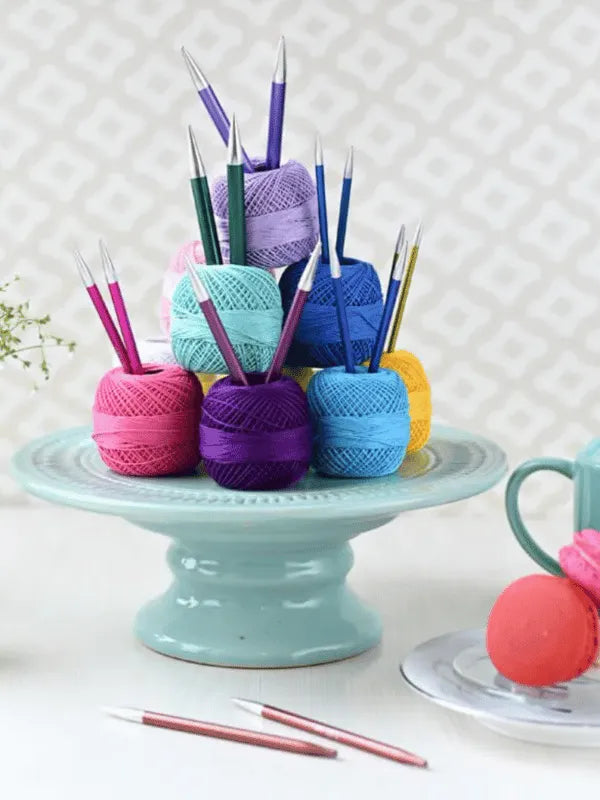 KnitPro Zing circular needles, changeable head, long