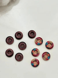 Donut button 15 mm (17019)