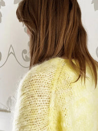 Fluffwish knitting pattern + WoolWomen Fluff Mohair SIZES M1-L