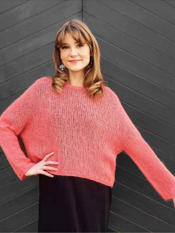 Sesu long sleeve knitting pattern