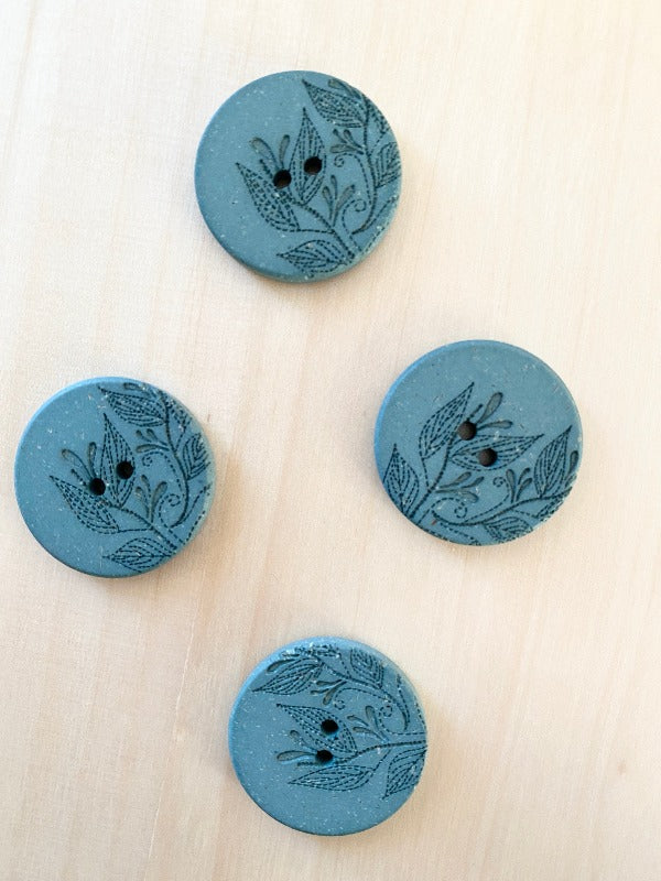 Hemp button 23mm