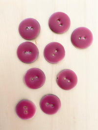 Pearl button 20mm enamel