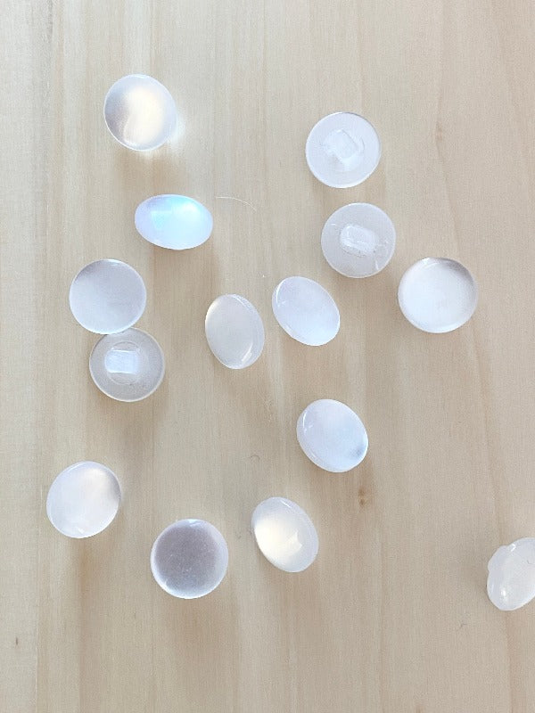 Heel stud Pearl 10mm