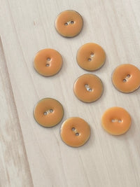 Pearl button 20mm enamel