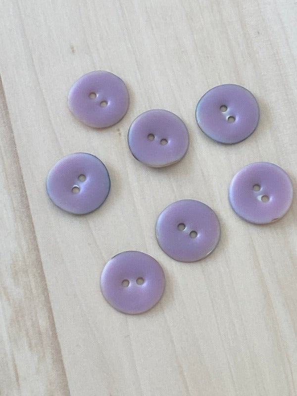 Pearl button 20mm enamel