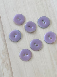 Pearl button 20mm enamel