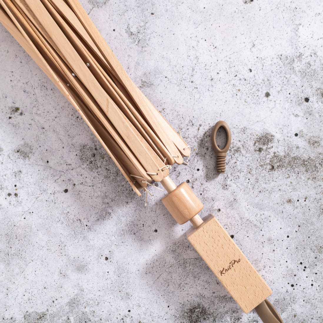 KnitPro Natural Wicker wood