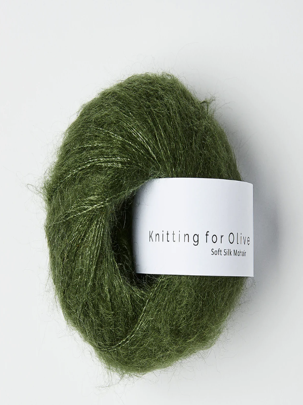Knitting for Olive Soft Silk Mohair