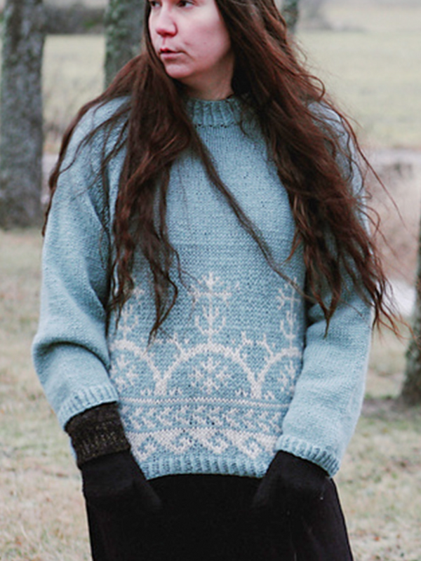 Sariola knitting pattern, print Finnish